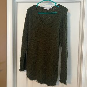 HYFVE Olive V-Neck Sweater